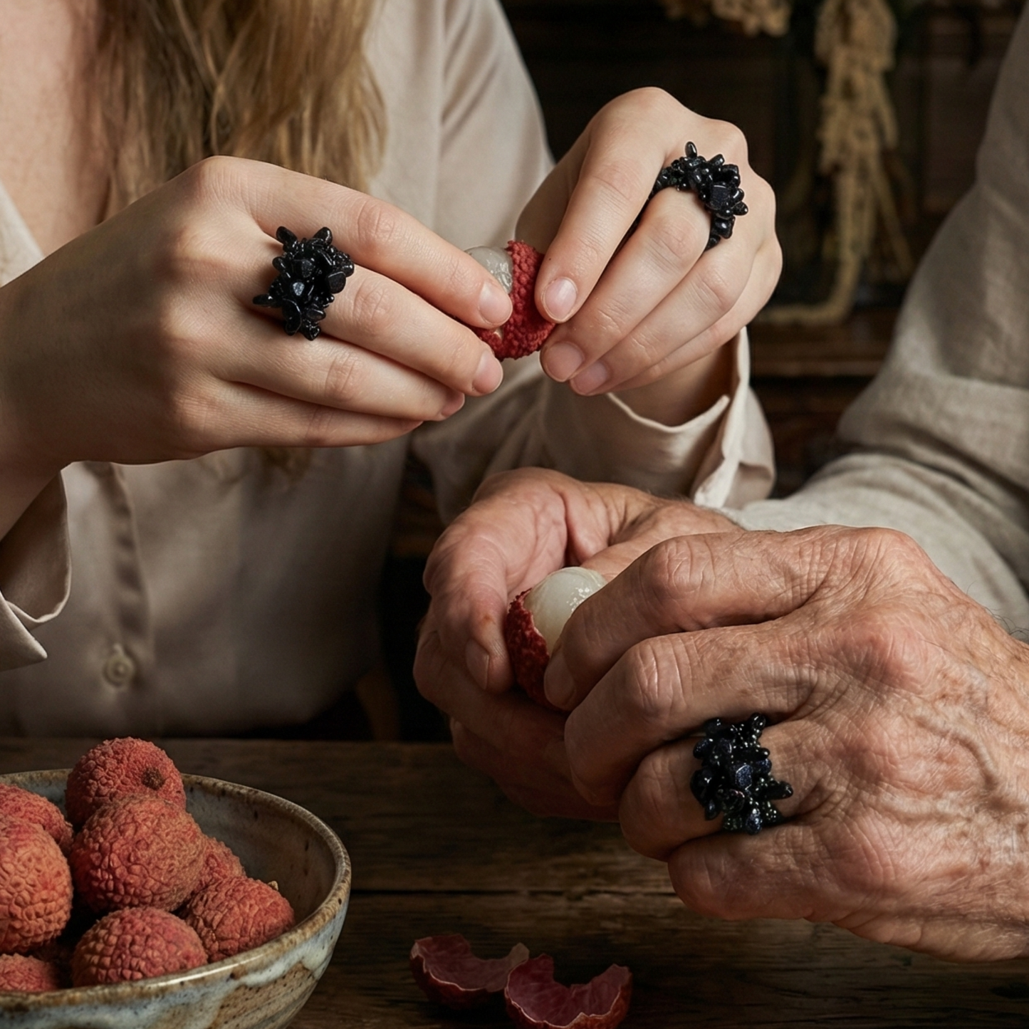 PIERŚCIONEK TERRA NOCTIS