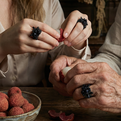 PIERŚCIONEK TERRA NOCTIS